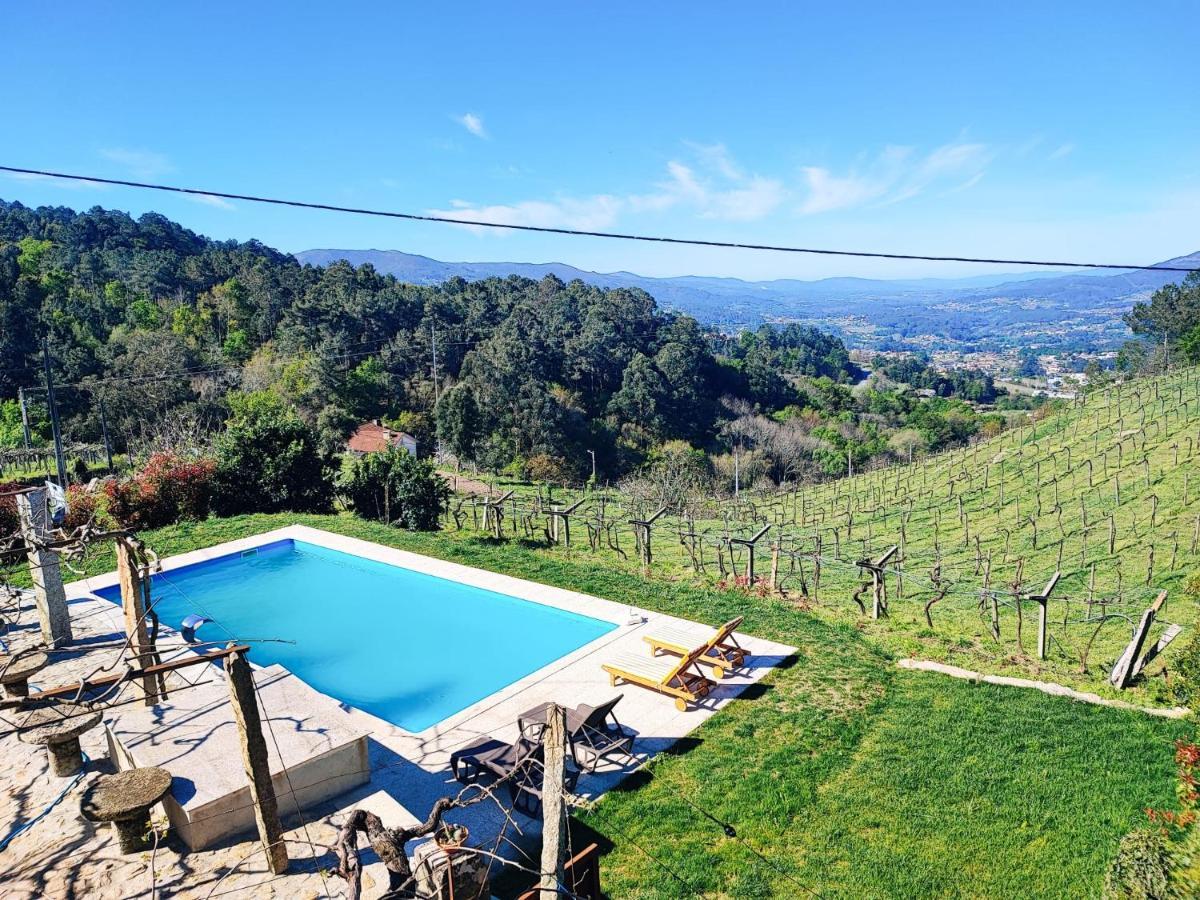 הוילה Melgaço Casa Cabreiros De Cima מראה חיצוני תמונה